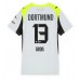 Borussia Dortmund Pascal Gross #13 Borta matchtröja Dam 2025-26 Kortärmad Billigt